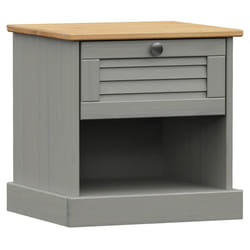 VidaXL 353156 nightstand/bedside table Grey