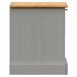 VidaXL 353156 nightstand/bedside table Grey - Additional view 6