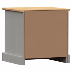 VidaXL 353156 nightstand/bedside table Grey - Additional view 7