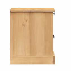 vidaXL Bedside Cabinet Wooden Bedside Table Nightstand VIGO Solid Wood Pine - brown - Additional view 6