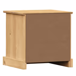 vidaXL Bedside Cabinet Wooden Bedside Table Nightstand VIGO Solid Wood Pine - brown - Additional view 7