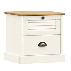 VidaXL 353158 nightstand/bedside table White