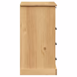 vidaXL Chest of Drawers Wooden Sideboard Storage Cabinet VIGO Solid Wood Pine - brown - Additional view 6