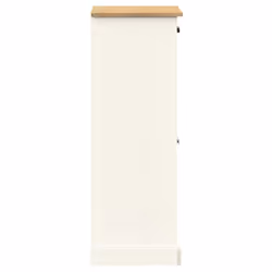 vidaXL Shoe Cabinet Shoe Storage Shoe Rack Shoe Cupboard VIGO Solid Wood Pine - white - Additional view 6