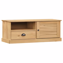 vidaXL TV Cabinet TV Unit Sideboard Cabinet TV Stand VIGO Solid Wood Pine - brown