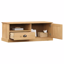 vidaXL TV Cabinet TV Unit Sideboard Cabinet TV Stand VIGO Solid Wood Pine - brown