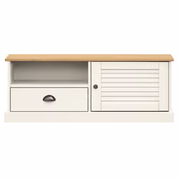 vidaXL TV Cabinet TV Unit Sideboard Cabinet TV Stand VIGO Solid Wood Pine - white - Additional view 6
