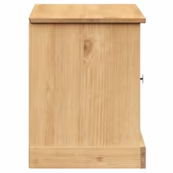 vidaXL Shoe Bench Storage Bench Shoe Storage Cupboard VIGO Solid Wood Pine - brown - Additional view 6