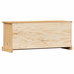 vidaXL Shoe Bench Storage Bench Shoe Storage Cupboard VIGO Solid Wood Pine - brown - Additional view 7
