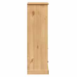 vidaXL Bookcase Bookshelf Storage Shelf Storage Rack VIGO Solid Wood Pine - brown - Additional view 7