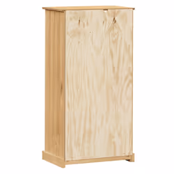 vidaXL Bookcase Bookshelf Storage Shelf Storage Rack VIGO Solid Wood Pine - brown - Additional view 8