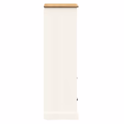 vidaXL Bookcase Bookshelf Storage Shelf Storage Rack VIGO Solid Wood Pine - white - Additional view 6
