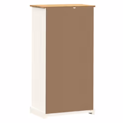 vidaXL Bookcase Bookshelf Storage Shelf Storage Rack VIGO Solid Wood Pine - white - Additional view 7