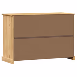 vidaXL Sideboard Storage Cabinet Cupboard with Drawers VIGO Solid Wood Pine - brown - Additional view 5
