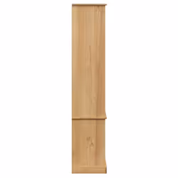 vidaXL Glass Display Cabinet Wooden Kitchen Cupboard VIGO Solid Wood Pine - brown - Additional view 3