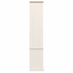 vidaXL Glass Display Cabinet Wooden Kitchen Cupboard VIGO Solid Wood Pine - white - Additional view 6