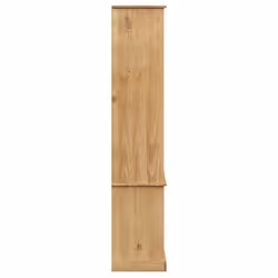 vidaXL Bookcase Book Shelf Display Cabinet Highboard VIGO Solid Wood Pine - brown - Additional view 6