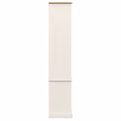 vidaXL Bookcase Book Shelf Display Cabinet Highboard VIGO Solid Wood Pine - white - Additional view 5