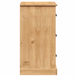 vidaXL Sideboard Storage Cabinet Cupboard with Drawers VIGO Solid Wood Pine - brown - Additional view 6