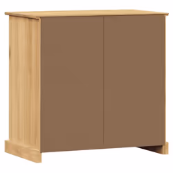 vidaXL Sideboard Storage Cabinet Cupboard with Drawers VIGO Solid Wood Pine - brown - Additional view 7