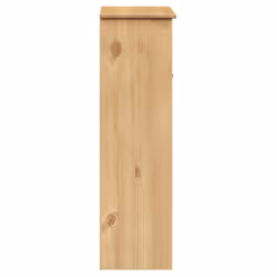 vidaXL Dresser Top Wooden Kitchen Shelf Top for Highboard VIGO Solid Wood Pine - brown - Additional view 5
