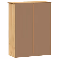 vidaXL Dresser Top Wooden Kitchen Shelf Top for Highboard VIGO Solid Wood Pine - brown - Additional view 6