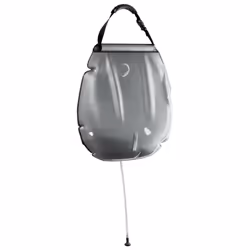vidaXL Camping Shower Bag Solar Shower Bag Portable Shower Bag 20 L Blue PVC
