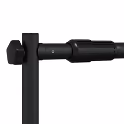 ) vidaXL Backdrop Stands Adjustable Background Support Stand 2 pcs Black Steel - 254 x 243 cm (2 pcs - Additional view 7