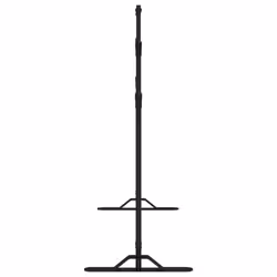 ) vidaXL Backdrop Stands Adjustable Background Support Stand 2 pcs Black Steel - 305 x 243 cm (2 pcs - Additional view 4