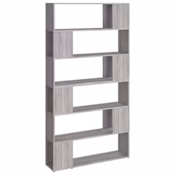 VidaXL 3187604, Grey, Oak, Wood, Wood, 1000 mm, 240 mm, 1880 mm