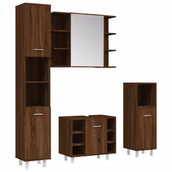 VidaXL 3187614, Brown, Wood, 600 mm, 320 mm, 535 mm, 4 pc(s)