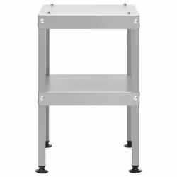 vidaXL BBQ Oven Smoker Barbeque Grill BBQ Smoker Smokehouse Galvanised Steel - with window, 44.5 x 29 x 83 cm 2 piece - Additional view 7