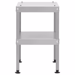 vidaXL BBQ Oven Smoker Barbeque Grill BBQ Smoker Smokehouse Galvanised Steel - without window, 44.5 x 29 x 110 cm 2 piece - Additional view 7