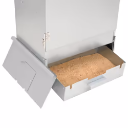 vidaXL BBQ Oven Smoker Barbeque Grill BBQ Smoker Smokehouse Galvanised Steel - without window, 44.5 x 29 x 83 cm 2 piece - Additional view 5