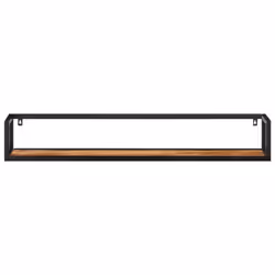 vidaXL Wall Shelves Home Decor Floating Display Rack Hanging Shelf Wall Rack - 110 cm 3 - Additional view 2