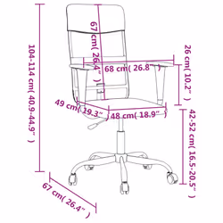 VidaXL 353018 office/computer chair - Additional view 8