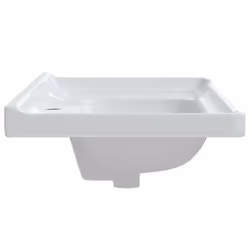 vidaXL Bathroom Sink Toilet Basin Sink Wash Basin White Rectangular Ceramic - 91.5 x 48 x 23 cm - Additional view 5