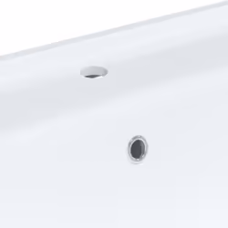 vidaXL Bathroom Sink Toilet Basin Sink Wash Basin White Rectangular Ceramic - 61 x 48 x 19.5 cm - Additional view 8