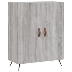 vidaXL Sideboard Storage Cabinet Cupboard Buffet Side Cabinet Engineered Wood - grey sonoma