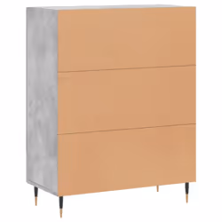 vidaXL Sideboard Storage Side Cabinet Cupboard Concrete Grey Engineered Wood - Additional view 7