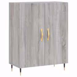 vidaXL Sideboard Storage Side Cabinet Cupboard Grey Sonoma Engineered Wood