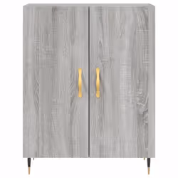 vidaXL Sideboard Storage Side Cabinet Cupboard Grey Sonoma Engineered Wood - Additional view 4