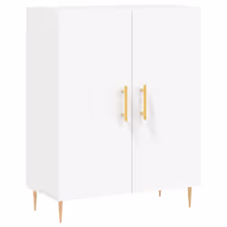 vidaXL Sideboard Storage Cabinet Cupboard Side Cabinet White Engineered Wood
