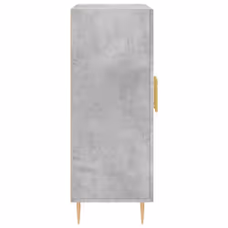 vidaXL Sideboard Storage Side Cabinet Cupboard Concrete Grey Engineered Wood - Additional view 6