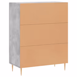 vidaXL Sideboard Storage Side Cabinet Cupboard Concrete Grey Engineered Wood - Additional view 7