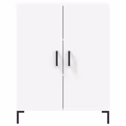 vidaXL Sideboard Storage Cabinet Cupboard Side Cabinet White Engineered Wood - Additional view 4