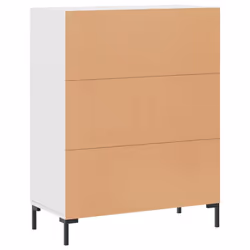 vidaXL Sideboard Storage Cabinet Cupboard Side Cabinet White Engineered Wood - Additional view 7