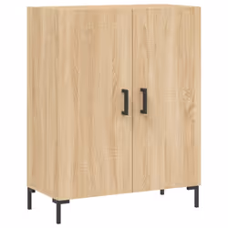vidaXL Sideboard Storage Side Cabinet Cupboard Sonoma Oak Engineered Wood