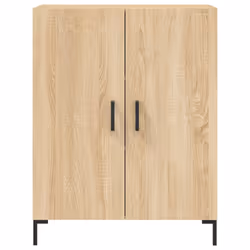 vidaXL Sideboard Storage Side Cabinet Cupboard Sonoma Oak Engineered Wood - Additional view 4