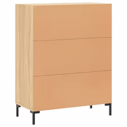vidaXL Sideboard Storage Side Cabinet Cupboard Sonoma Oak Engineered Wood - Additional view 7